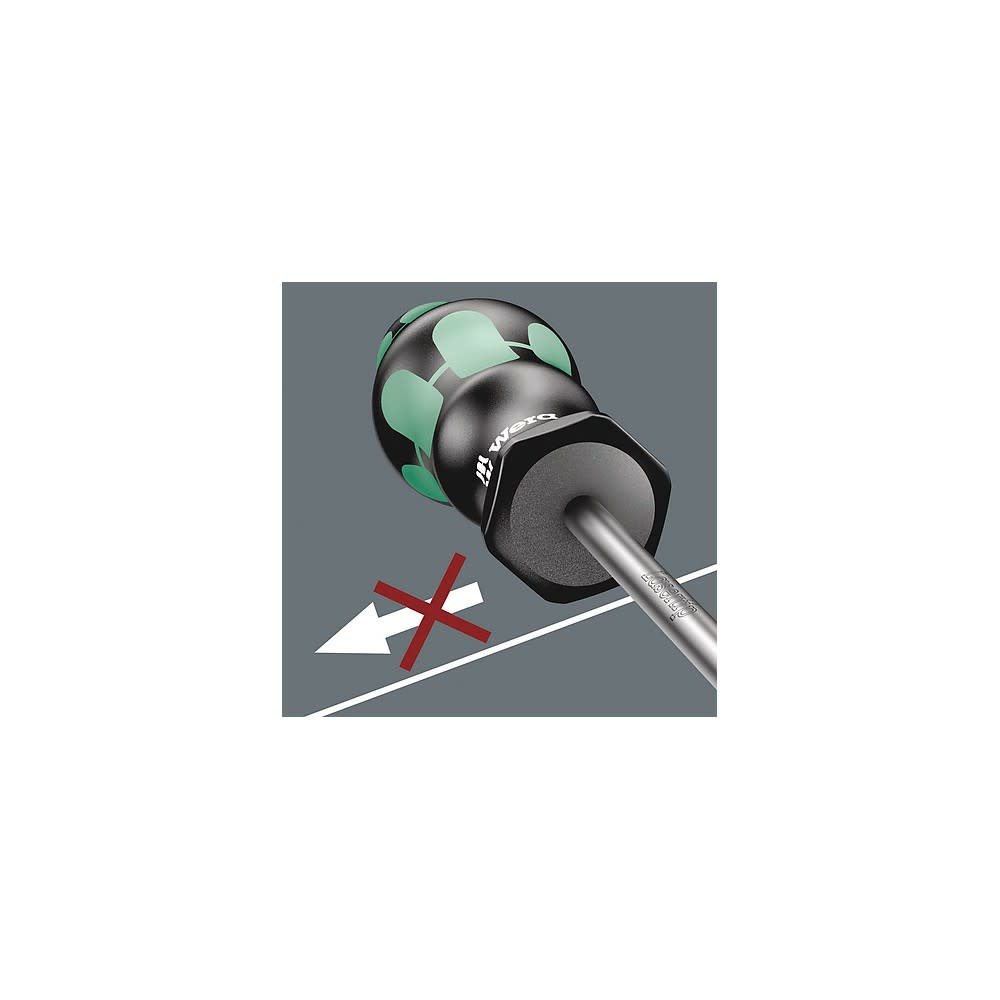 Wera Tools 334/368/6 Kraftform Plus 300 Screwdriver Set & Rack 6pc - Ascmtools