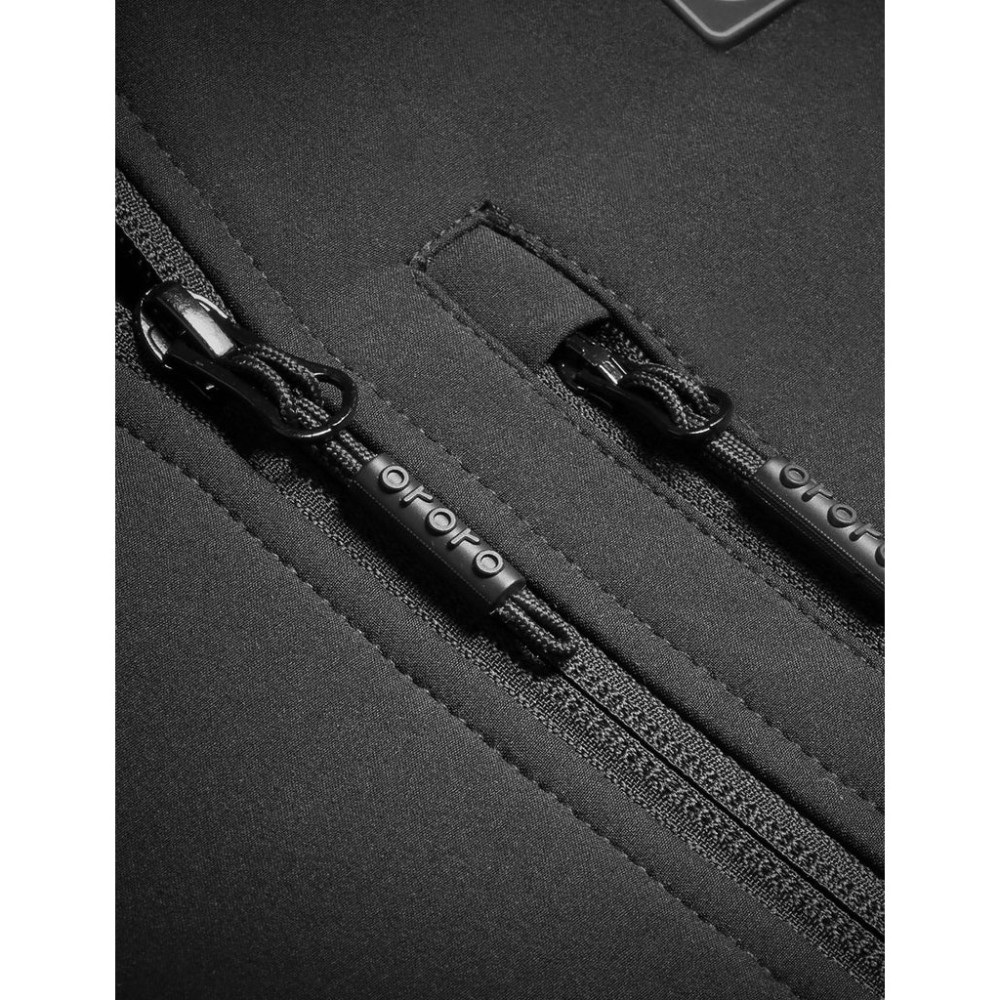 ORORO Womens Black & Purple Classic Heated Jacket Kit 2X - Ascmtools