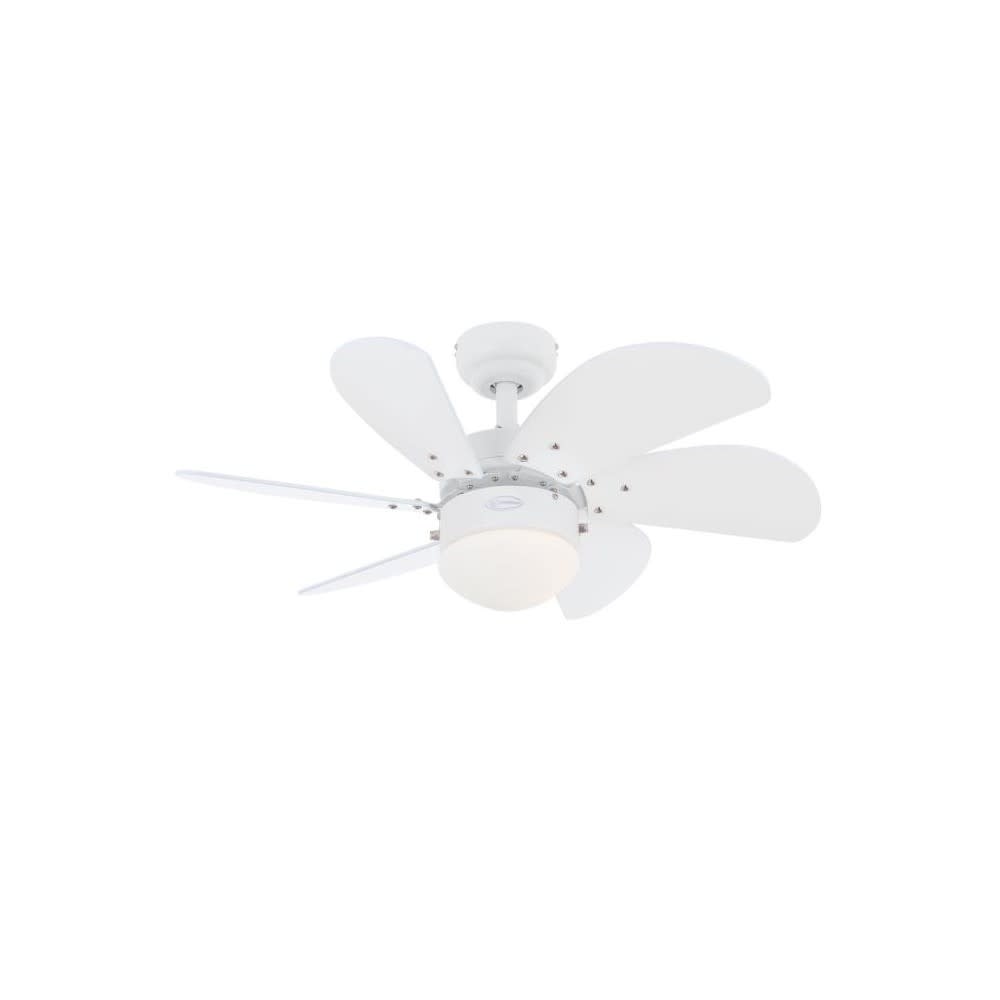 Westinghouse 30″ Turbo Swirl White LED Indoor Ceiling Fan - Ascmtools