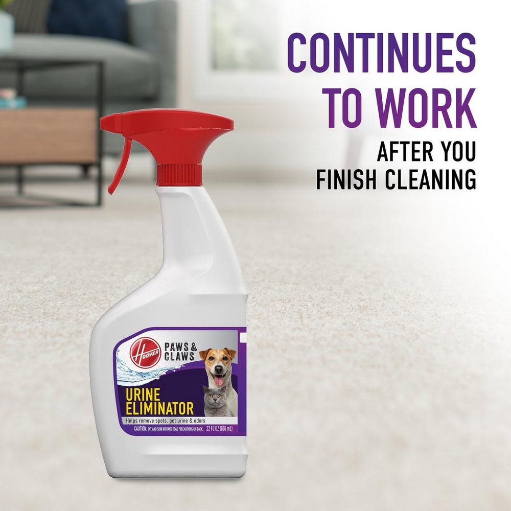Hoover Residential Vacuum Paws & Claws Urine Stain Eliminator 22oz - Ascmtools
