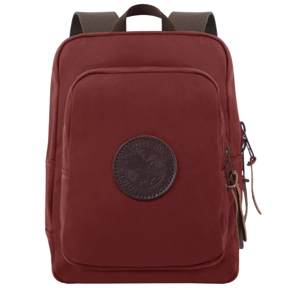 Duluth Pack 9 Liter Capacity Burgundy Small Standard Backpack - Ascmtools