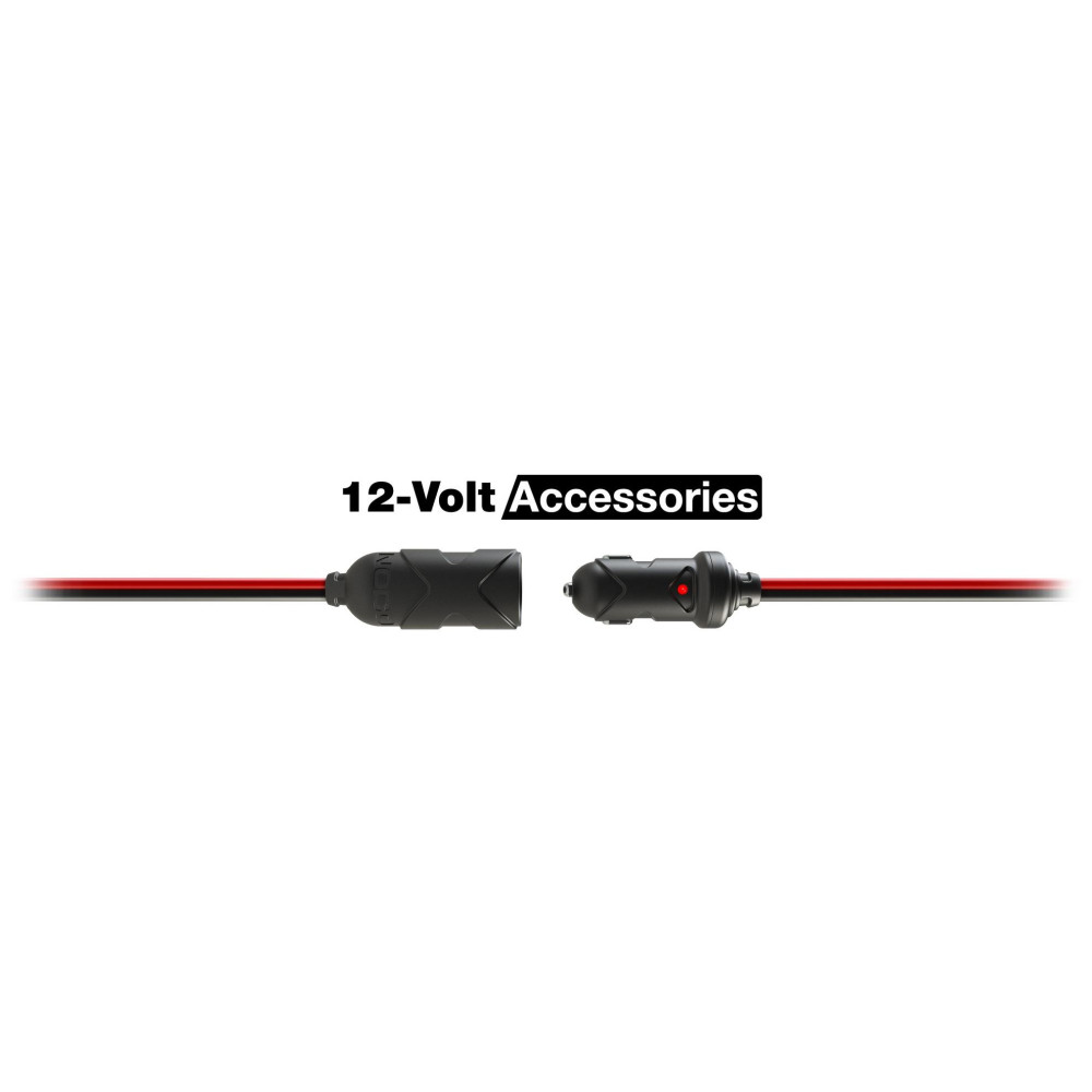 Noco 12V 15A Adapter Plug with 12′ Extension Cable - Ascmtools
