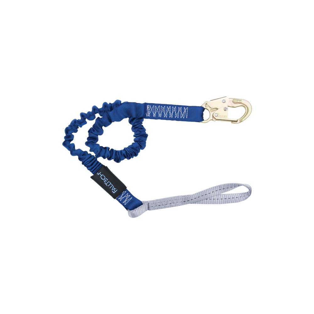 Falltech ElasTech Shock Absorbing Lanyard with Choke Loop & Hook - Ascmtools
