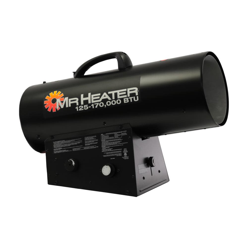 Mr Heater 170000 BTU Quiet Burner Technology Forced Air Propane Heater with Thermostat - Ascmtools
