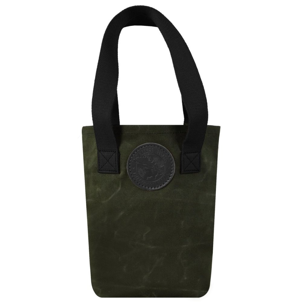 Duluth Pack 6 Liter Capacity Wax Olive Drab Envelope Style Promo Tote - Ascmtools