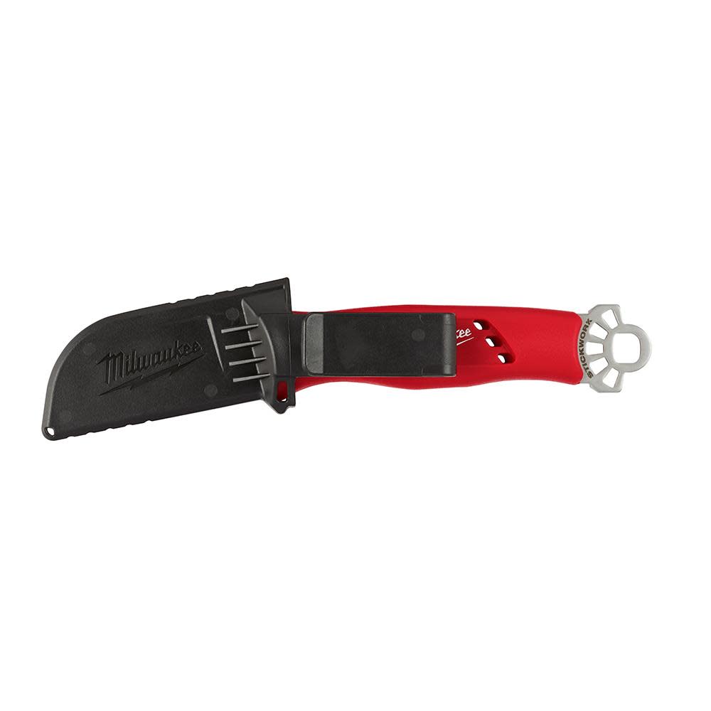 Milwaukee Lineman’s Hawkbill Knife with STICKWORK 3-in-1 Ring - Ascmtools