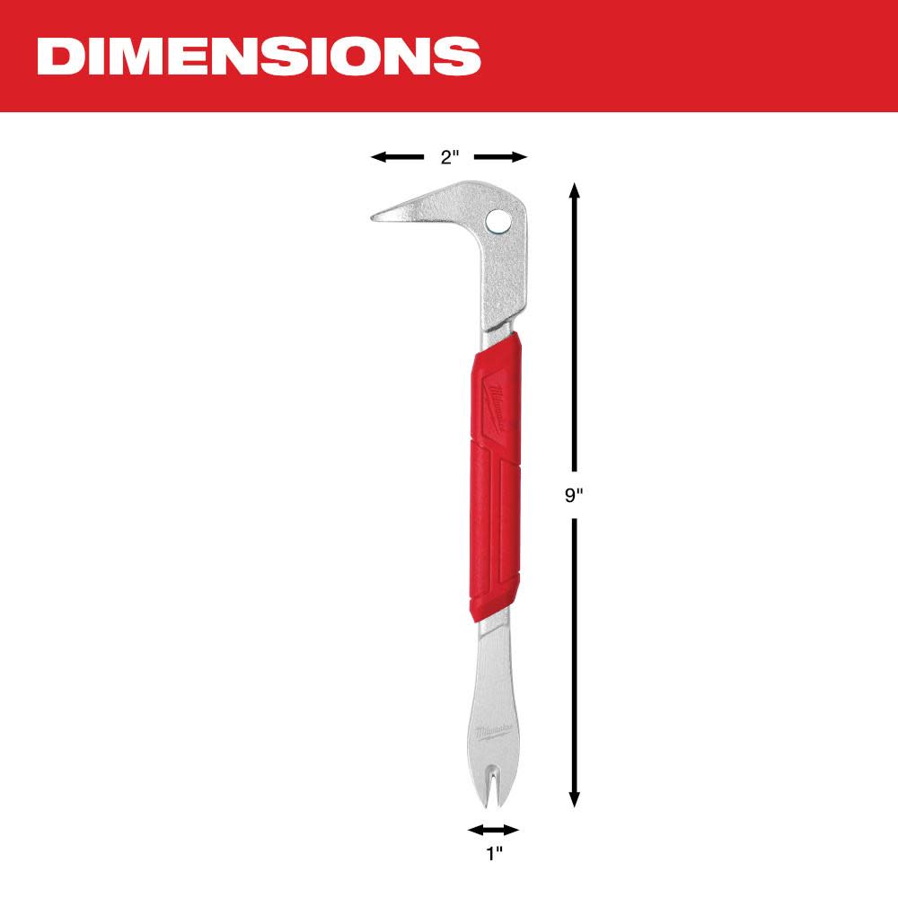 Milwaukee 9 in. Finish Nail Puller - Ascmtools