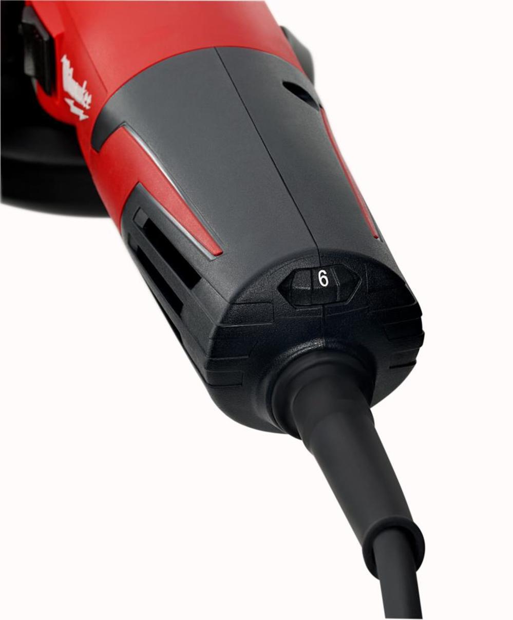 Milwaukee 13 Amp 5 In. Small Angle Grinder Slide Lock-On - Ascmtools