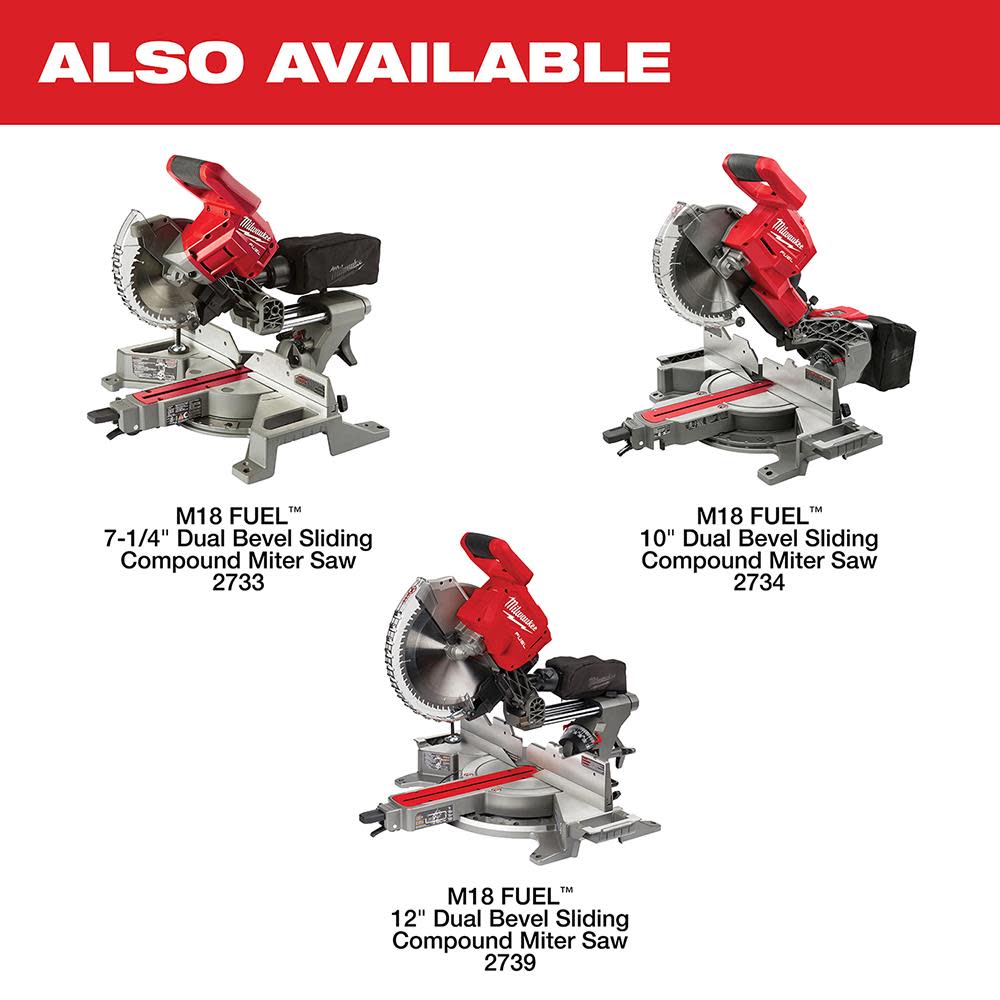 Milwaukee M18 FUEL HIGH DEMAND 10″ Miter Saw Bare Tool - Ascmtools