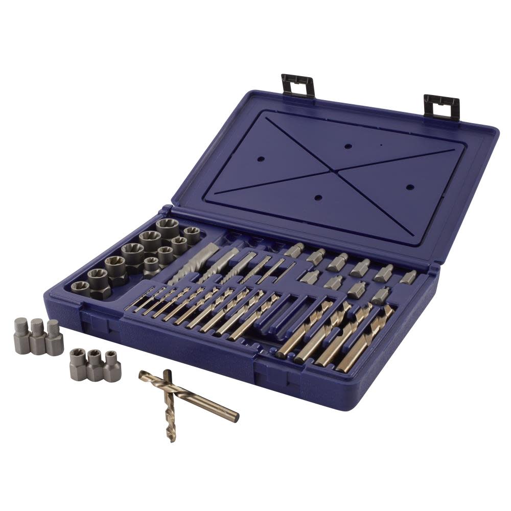 Irwin 48 piece Extractor & Drill Bit Set - Ascmtools