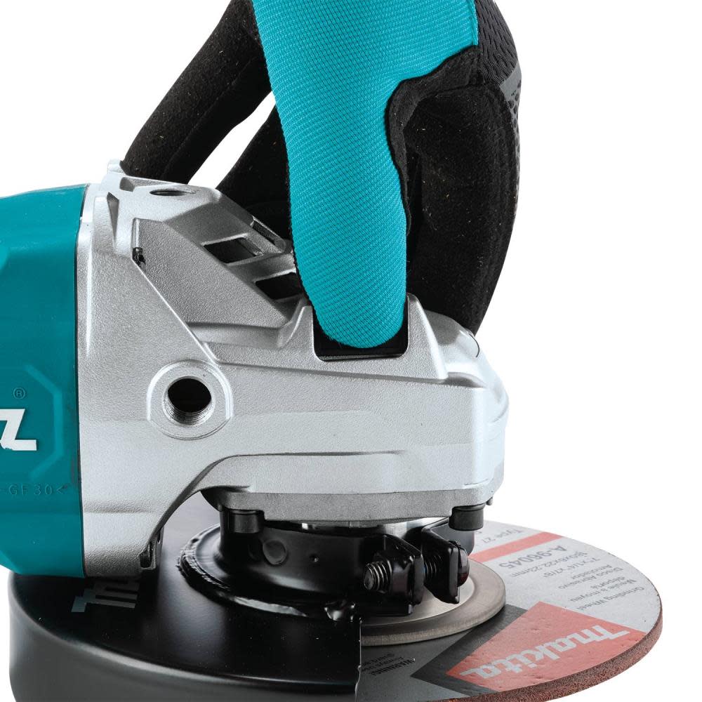 Makita 7″ Angle Grinder with Rotatable Handle & Lock-On Switch - Ascmtools