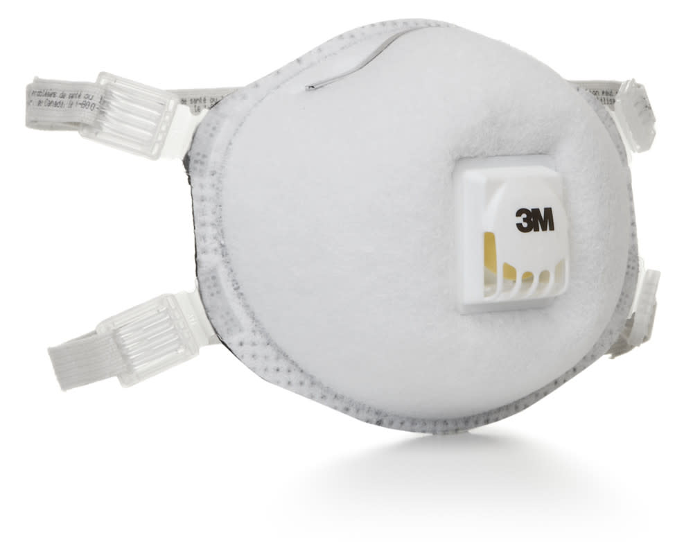3M Particulate Respirator 8214 N95 with Faceseal and Nuisance Level Organic Vapor Relief - Ascmtools