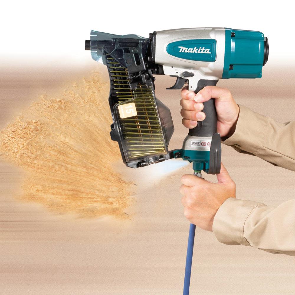 Makita 2-1/2″ Pneumatic Roofing/Siding Coil Nailer - Ascmtools