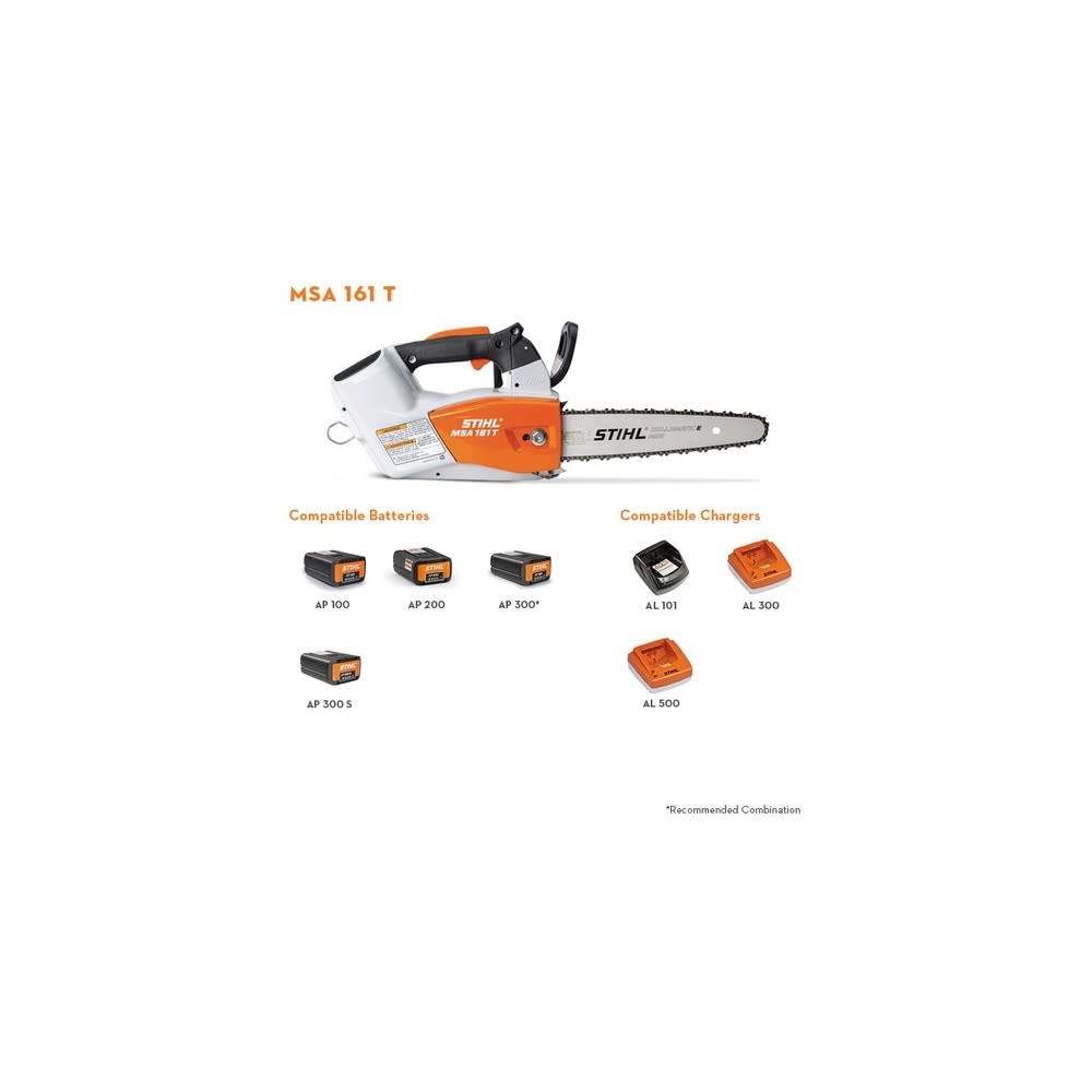 Stihl 12″ Bar Lithium-Ion Battery-Powered Top Handle Chainsaw - Ascmtools