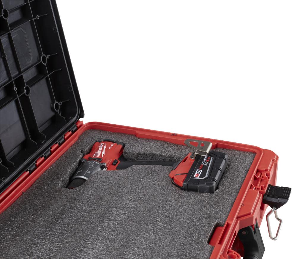 Milwaukee PACKOUT Tool Case with Foam Insert - Ascmtools