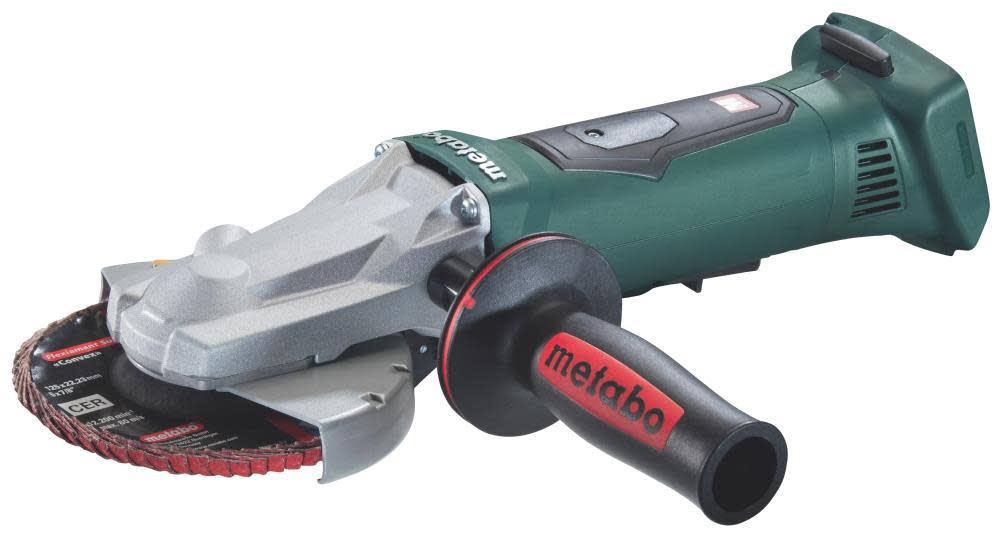 Metabo WPF18125LTX 5 In. 18V Cordless Flat Head Angle Grinder Bare Tool - Ascmtools