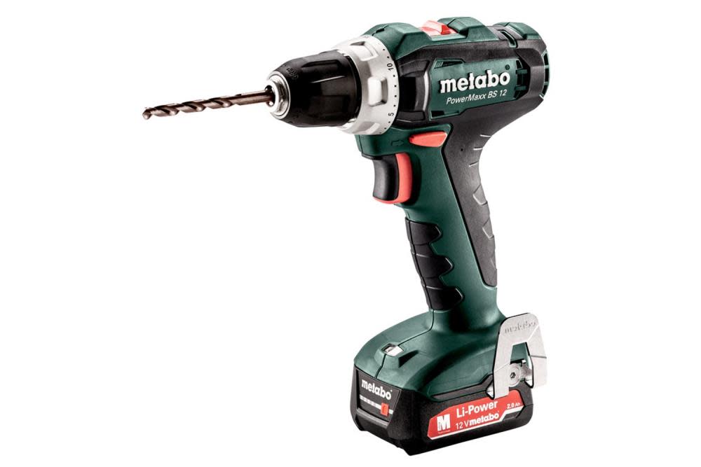 Metabo 12V PowerMaxx Compact Drill/Driver kit 2x 2.0Ah - Ascmtools
