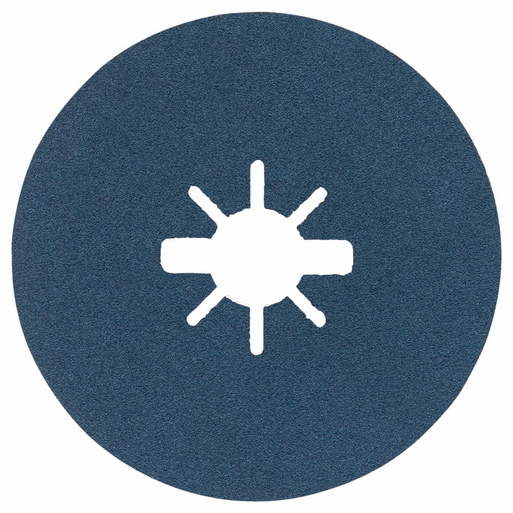 Bosch 25 pc. 4-1/2 In. 120 Grit X-LOCK Fine Grit Abrasive Fiber Discs - Ascmtools
