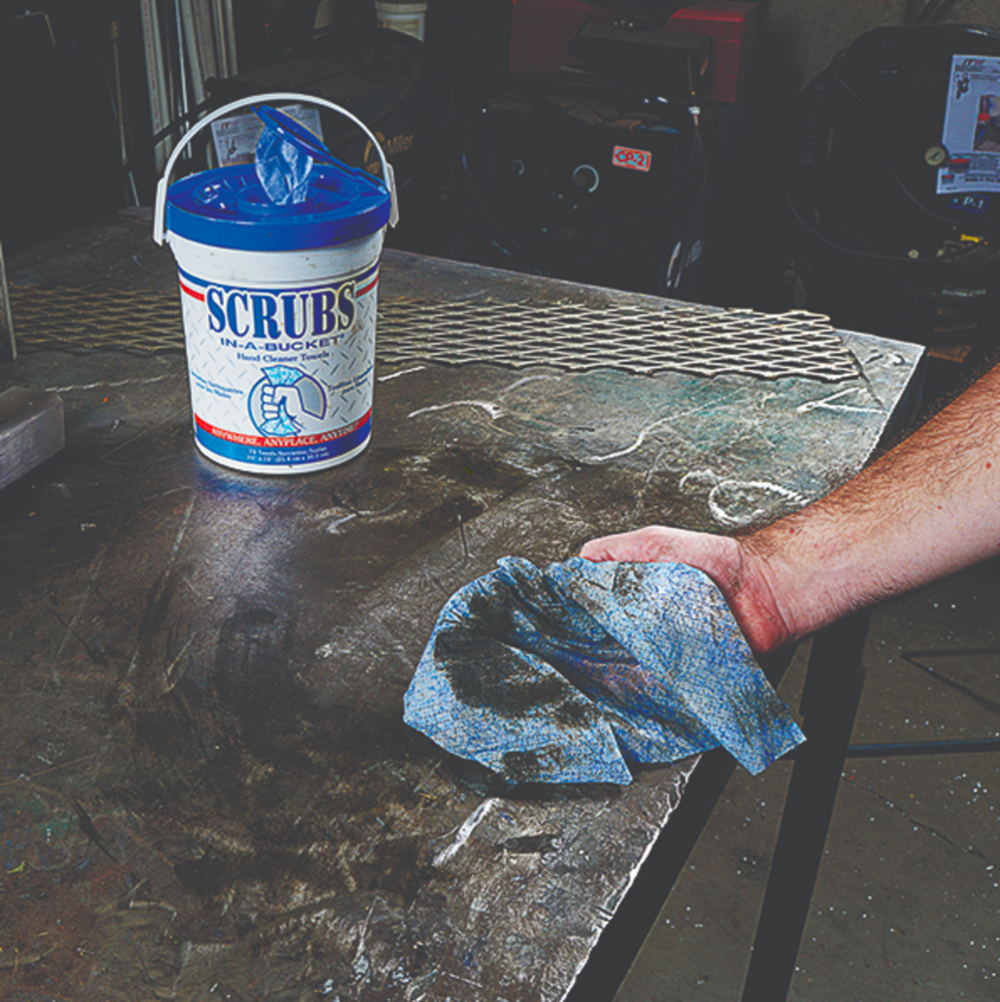 Dymon Scrubs in a Bucket Hand Cleaner Towels - Ascmtools