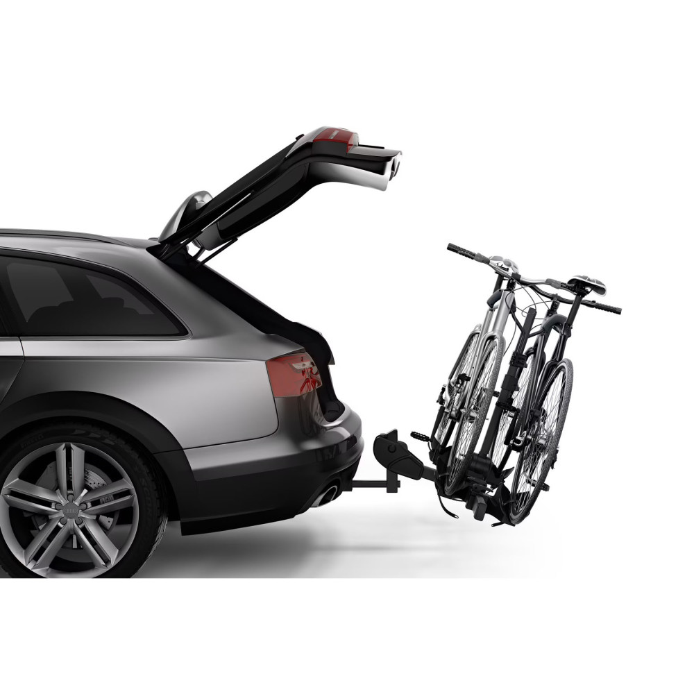 Thule DoubleTrack Pro XT Black 2 Bike Hitch Bike Rack - Ascmtools
