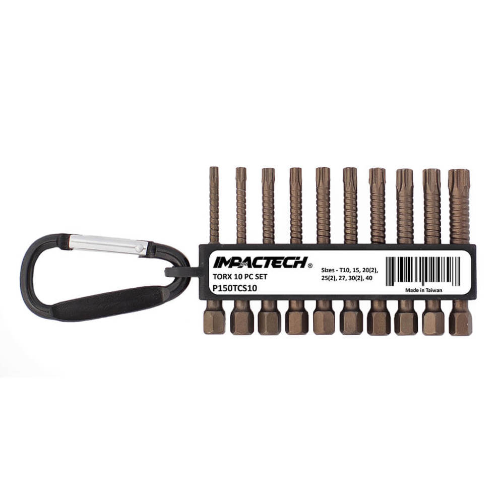 Vega Impactech 2″ Torx Driver Bit Set 10pc - Ascmtools