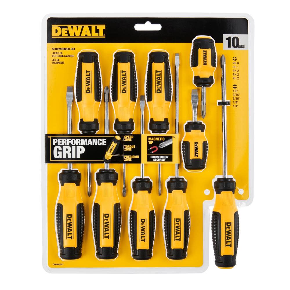 DEWALT Screwdriver Set 10pc - Ascmtools
