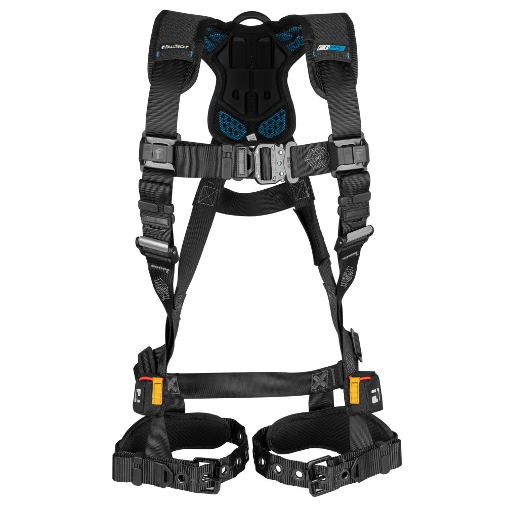 Falltech 1D Womens Full Body Harness with QC Chest Buckle 2X - Ascmtools