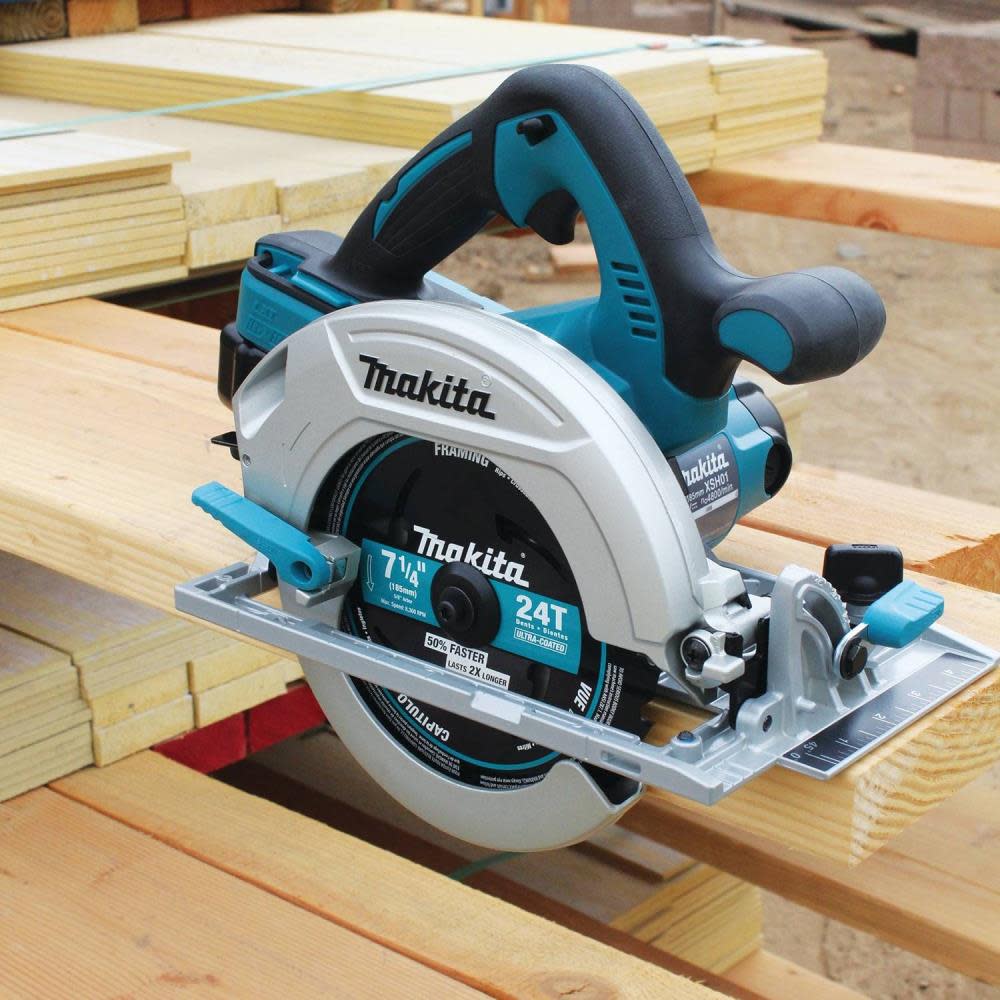 Makita 18V X2 LXT Lithium-Ion (36V) Cordless 7-1/4 In. Circular Saw Kit (5.0Ah) - Ascmtools