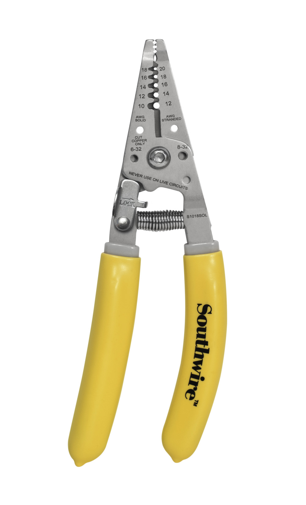 Southwire Ergonomic Wire Stripper 10 18 AWG - Ascmtools