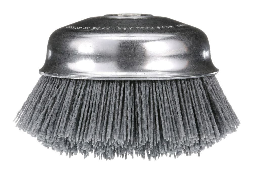 Osborn Abrasive Cup Brush 6″ 80x 5/8-11 - Ascmtools