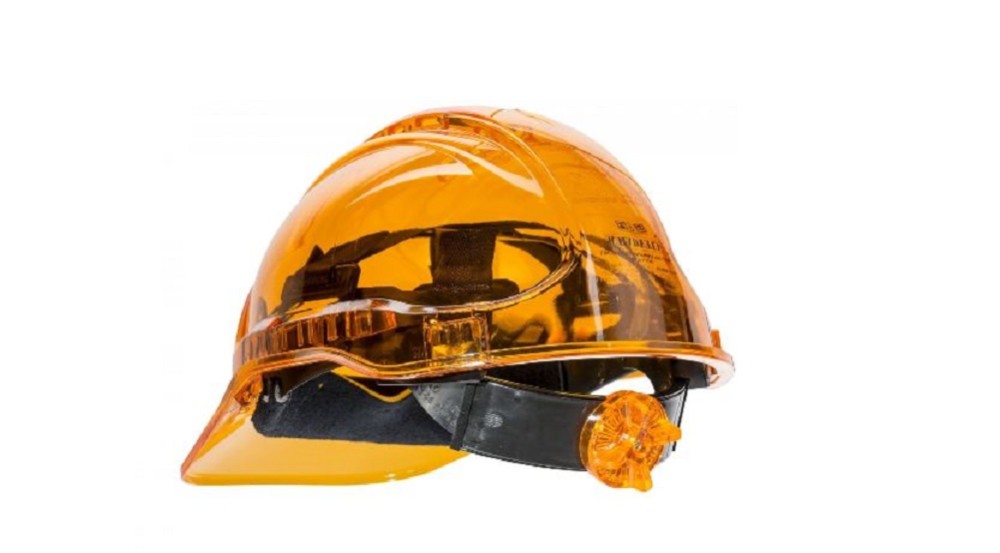 Portwest Peak View Ratchet Vented Hard Hat – Orange - Ascmtools