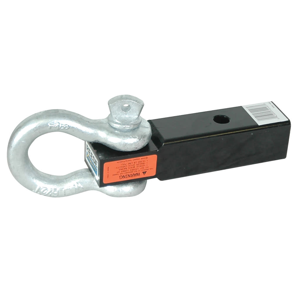 Reese 7.375″ 8000 lbs Black Tow Ring Trailer Hitch Ball Mount - Ascmtools