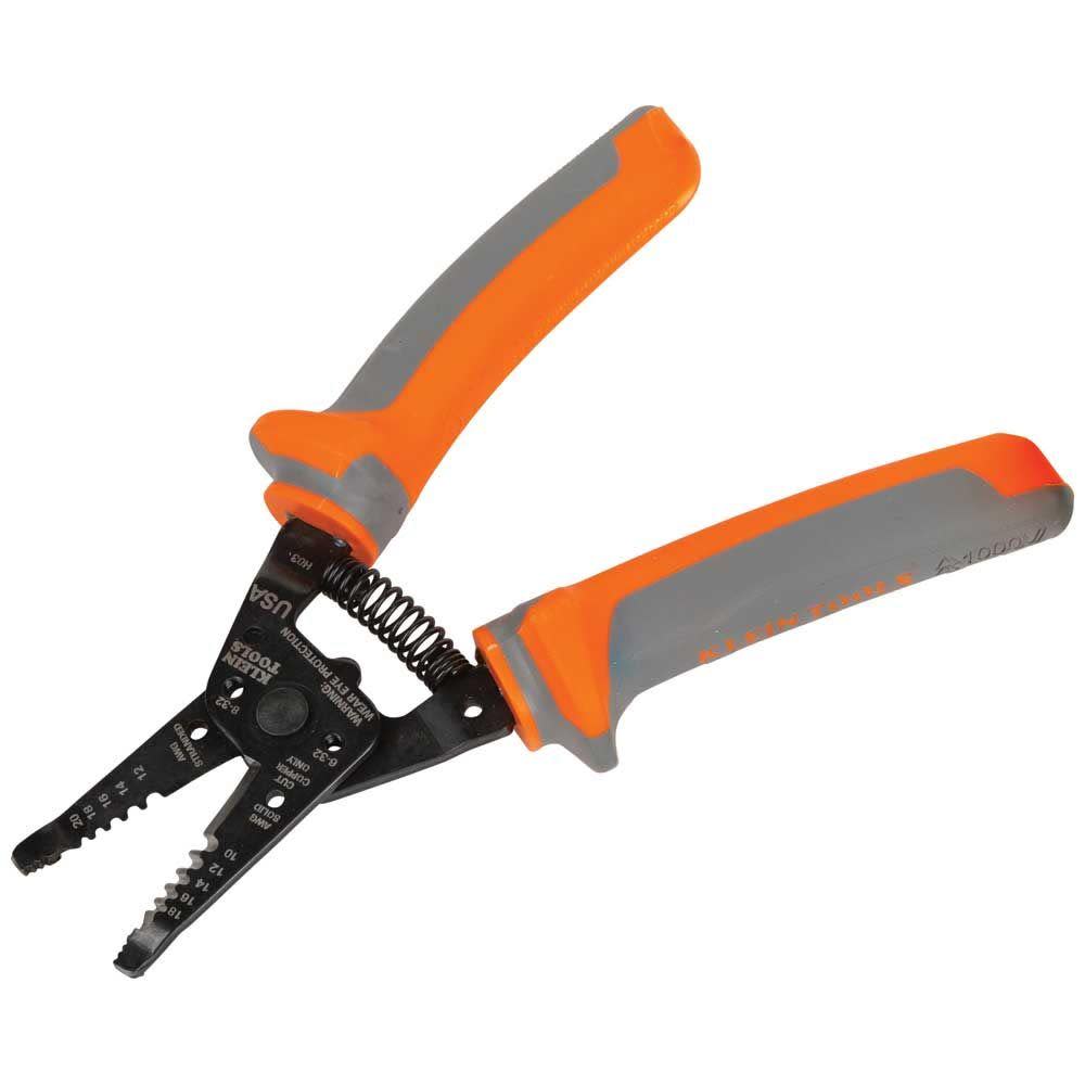 Klein Tools Insulated Wire Stripper & Cutter - Ascmtools