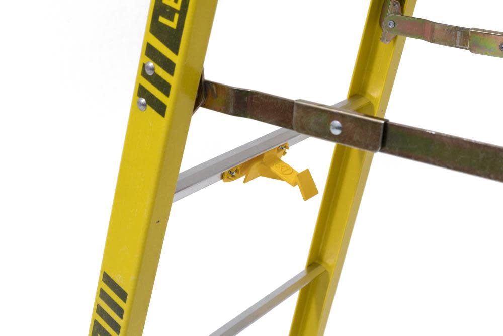 Werner 12Ft LEANSAFE Type IA Fiberglass Leaning Ladder - Ascmtools