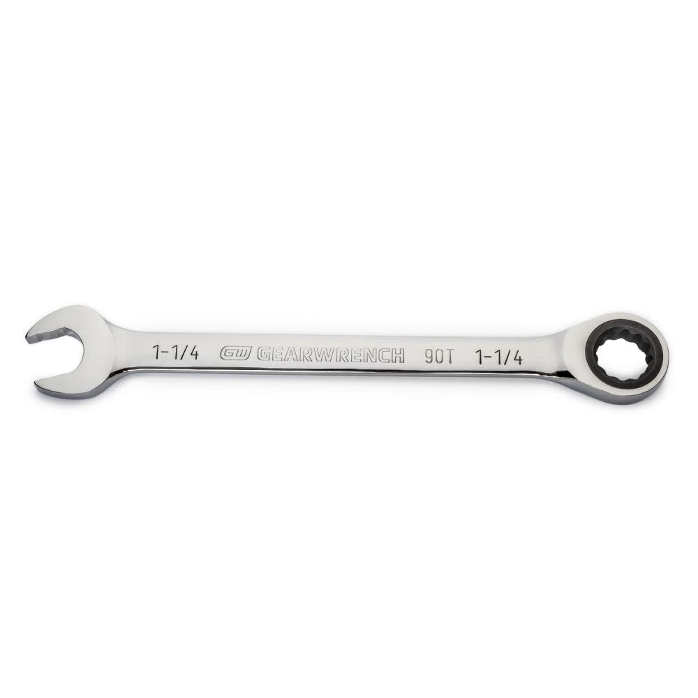 GEARWRENCH 1-1/4″ 90T 12 Point Ratcheting Combination Wrench - Ascmtools