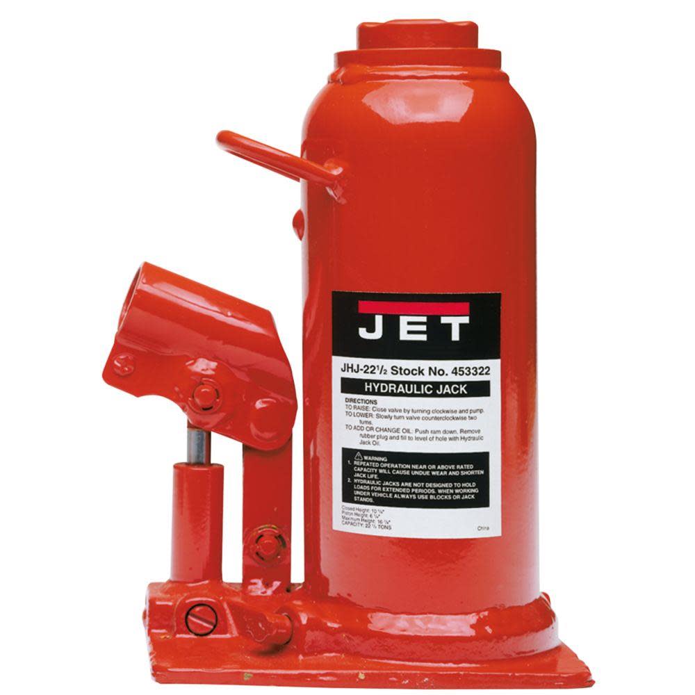 JET JHJ-22-1/2 22-1/2 Ton Bottle Jack - Ascmtools