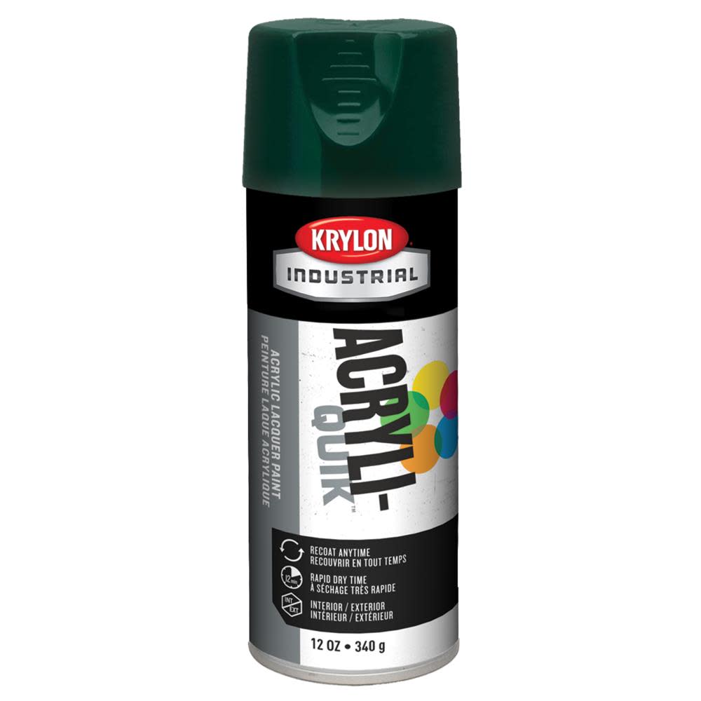 Krylon Industrial Acryli-Quik Hunter Green 12 oz. - Ascmtools