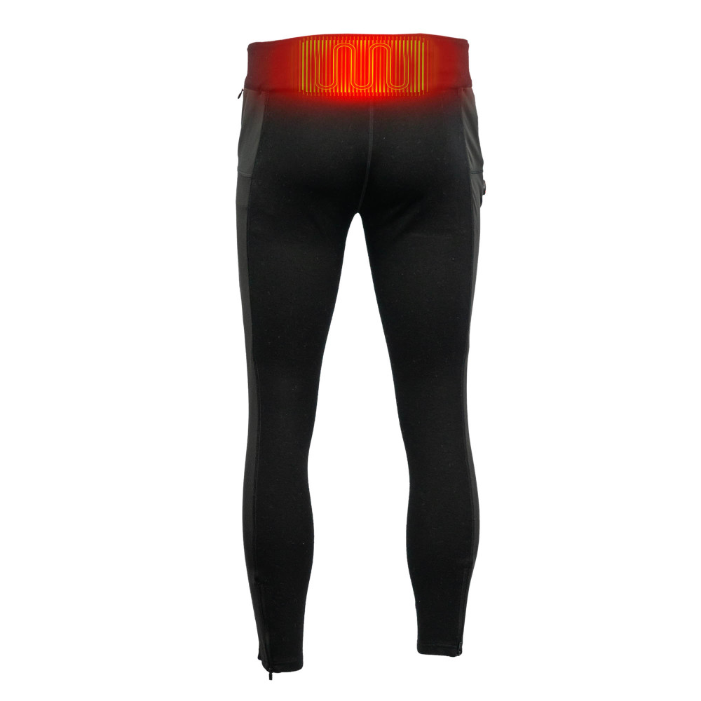 Mobile Warming Merino Heated Baselayer Pant Mens 7.4V Black Medium - Ascmtools
