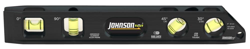 Johnson Level 9 In. Magnetic Billet Torpedo Level - Ascmtools