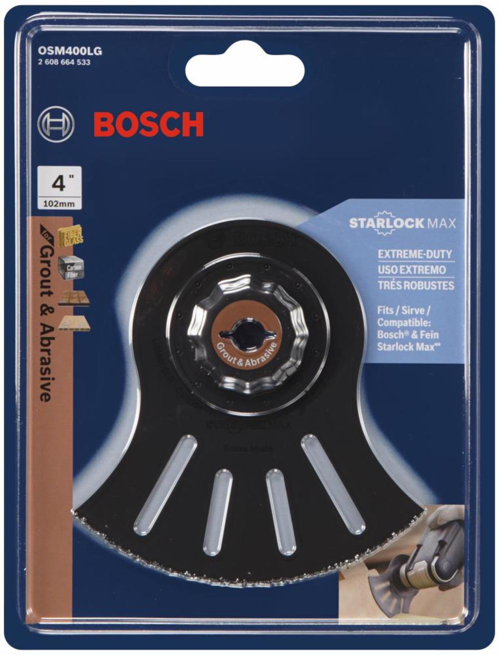 Bosch StarlockMax Oscillating Multi-Tool Segmented Blade - Ascmtools