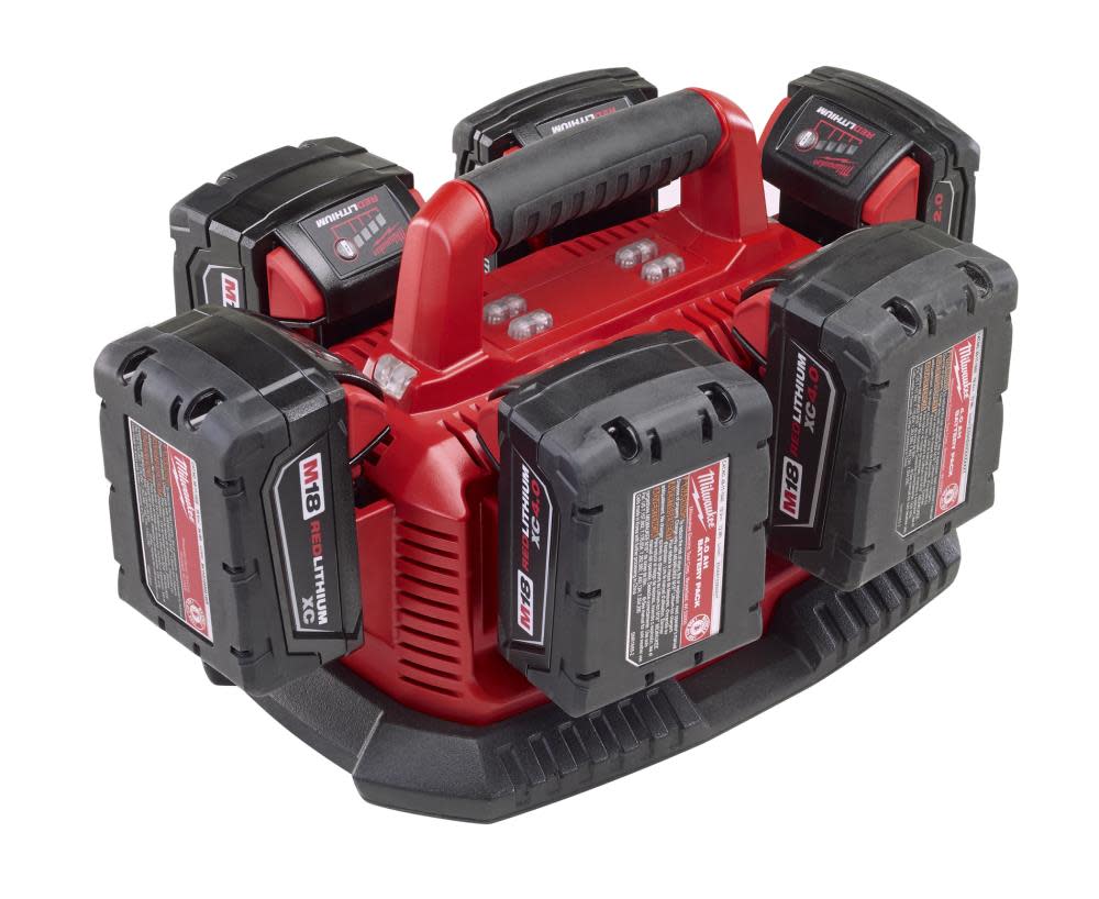 Milwaukee M18 Six-Pack Sequential Charger - Ascmtools