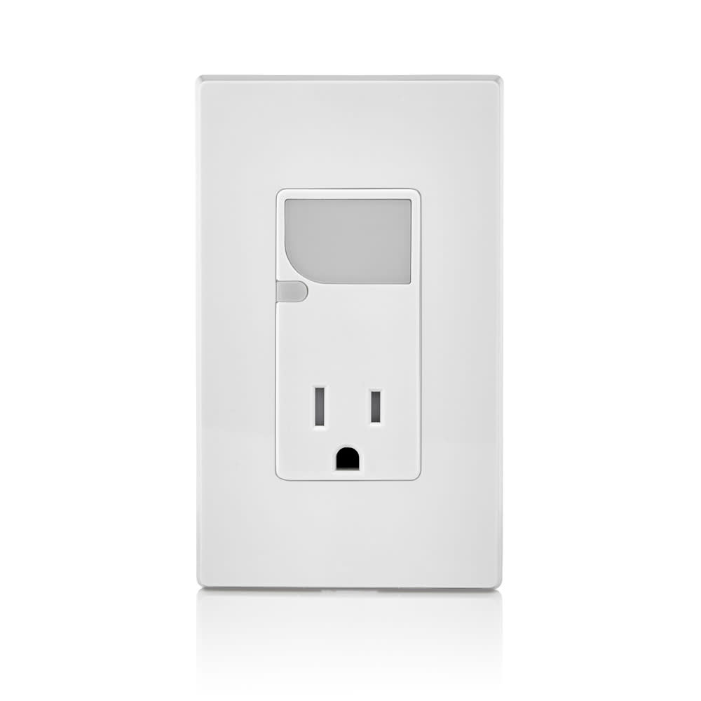 Leviton 15A 125VAC White Combination Decora Receptacle/Outlet - Ascmtools