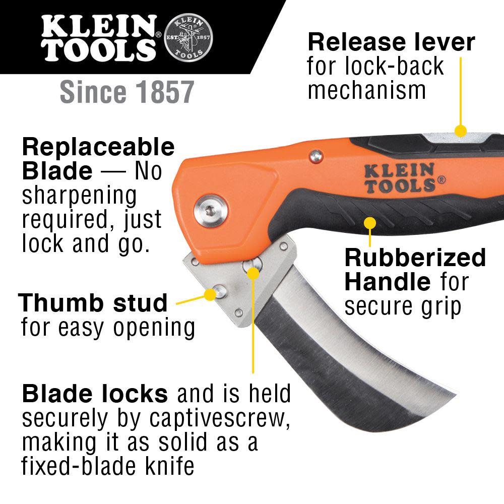 Klein Tools Cable Skinning Utility Knife - Ascmtools