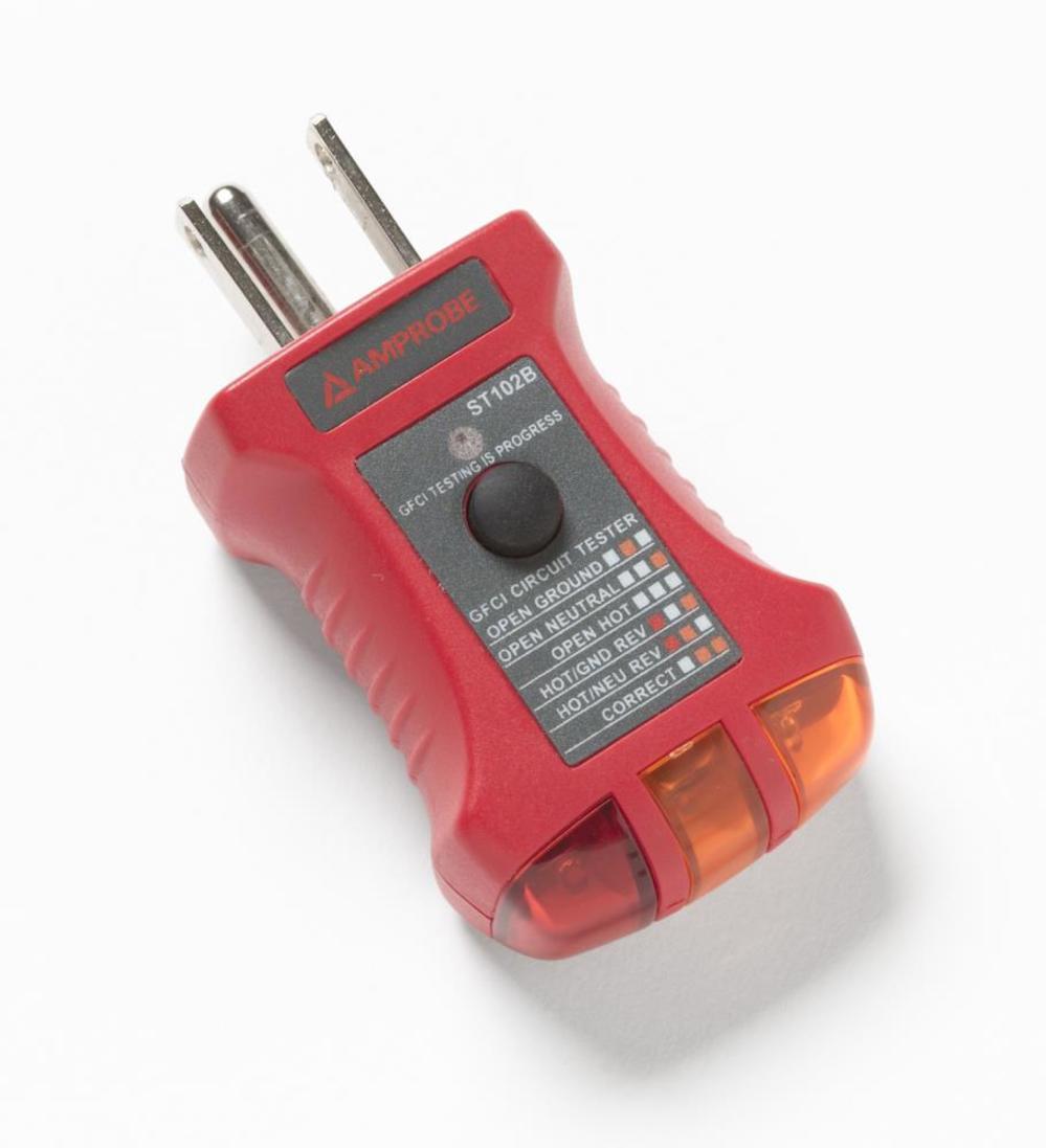 Amprobe Receptacle Tester with GFCI - Ascmtools