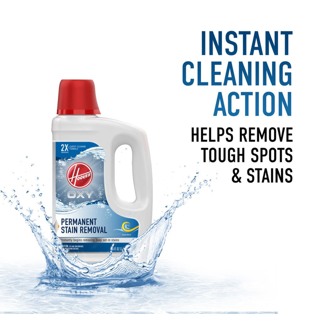Hoover Residential Vacuum Oxy Carpet Cleaning Solution Deep Cleaning 50oz - Ascmtools