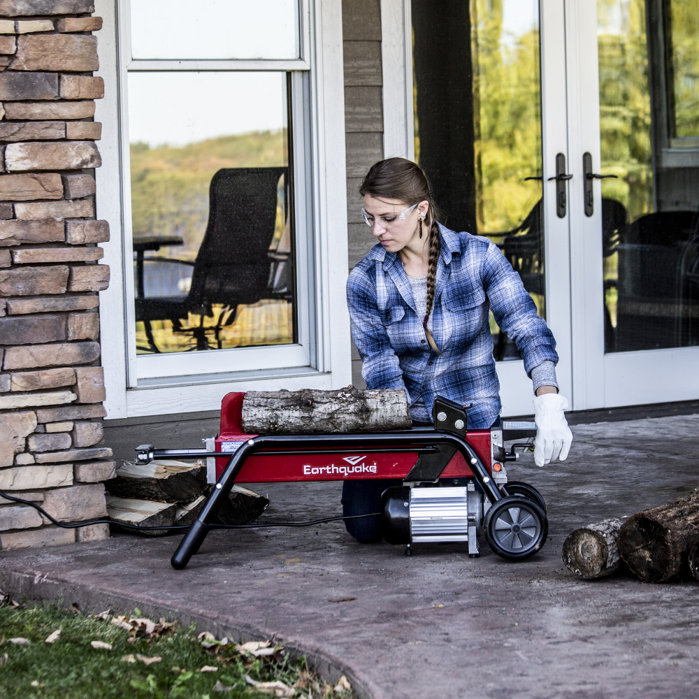 Earthquake 5-Ton Electric Log Splitter - Ascmtools