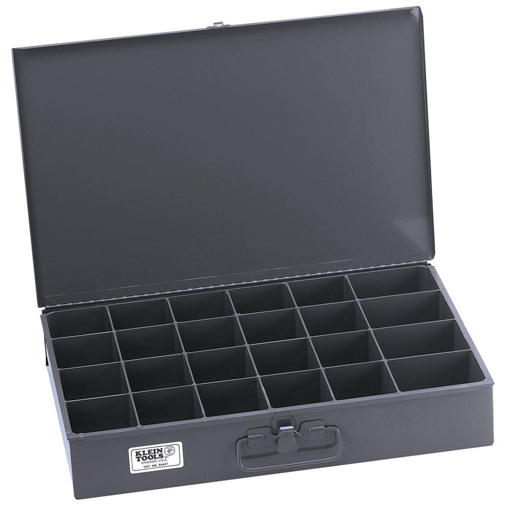 Klein Tools 24-Compartment Storage Box XL - Ascmtools