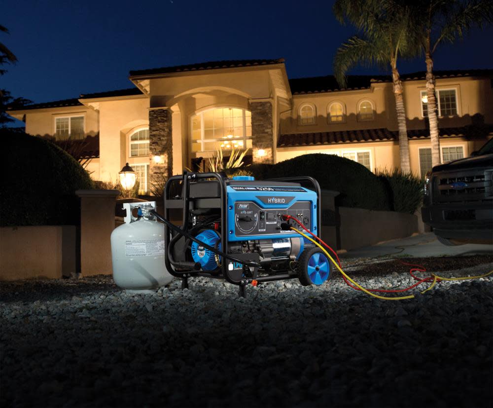Pulsar Products 5250 Watt Dual Fuel Portable Generator - Ascmtools
