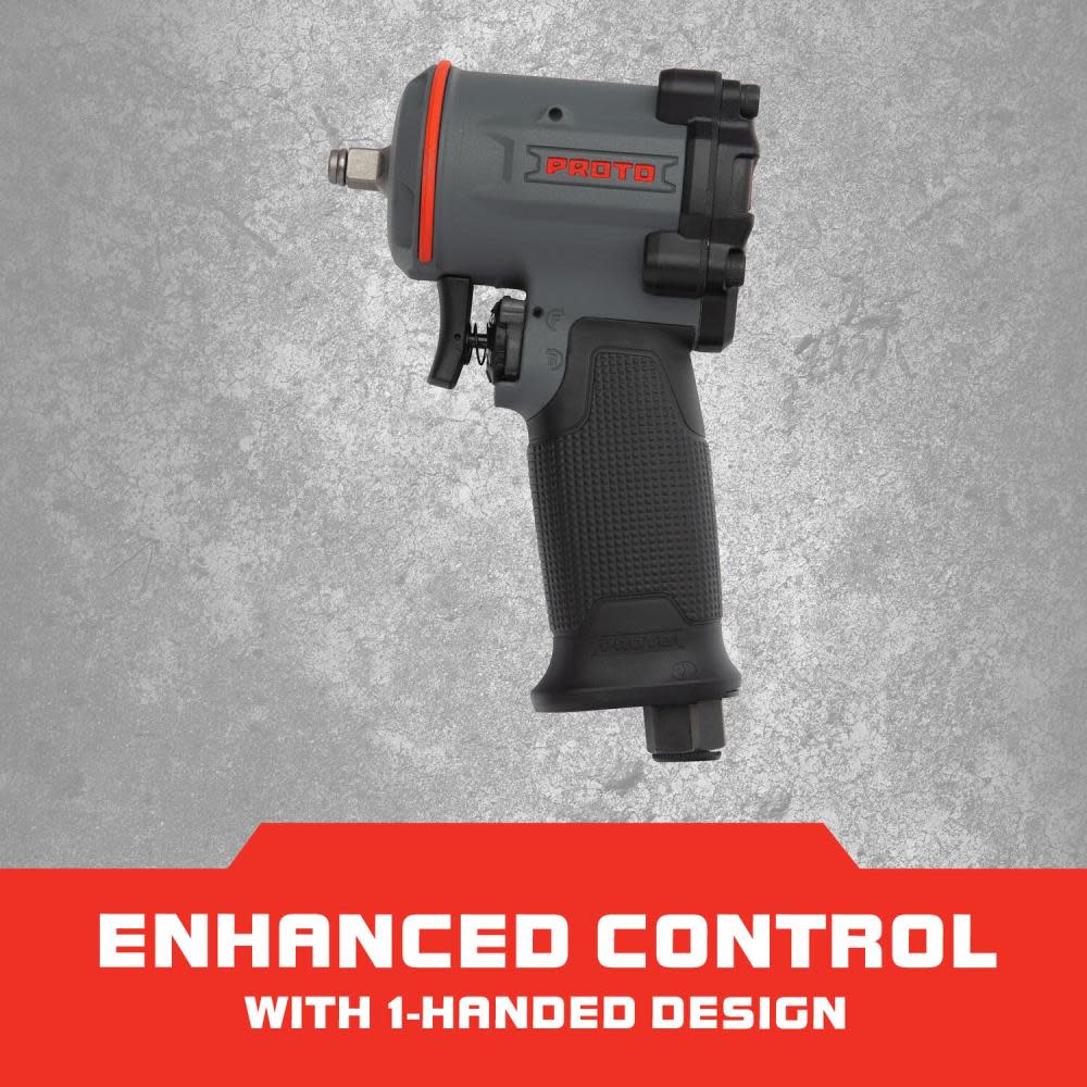 Proto 3/8 In. Mini Impact Wrench – Pistol Grip - Ascmtools