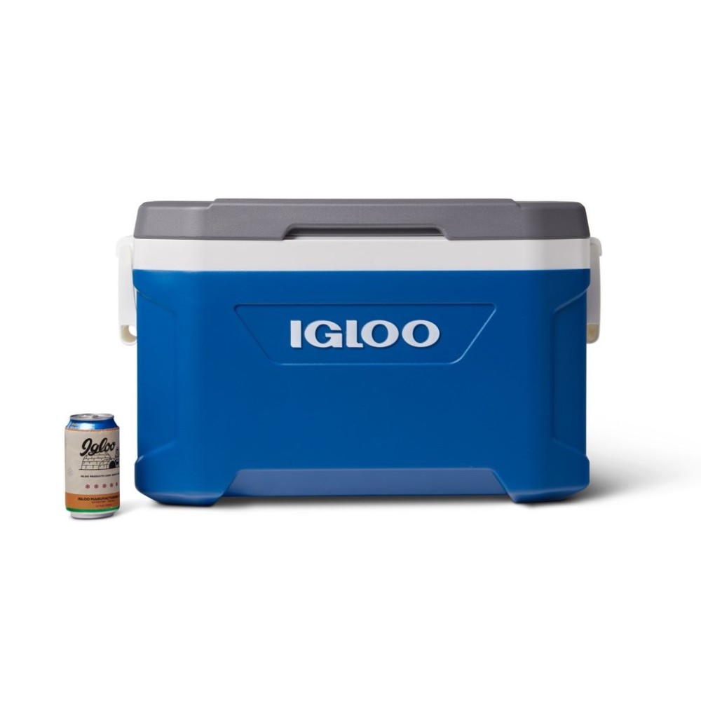 Igloo Latitude 52 Hard Cooler Indigo Blue/Meteorite 52qt - Ascmtools